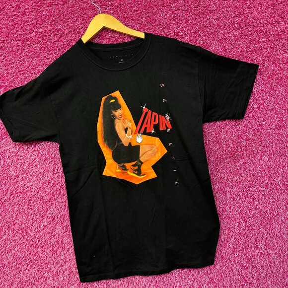 Saweetie Tap In Pretty B Music Hot Girl Summer Rap Tee M - Picture 3 of 5